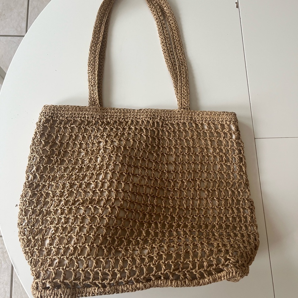 Madewell woven tote